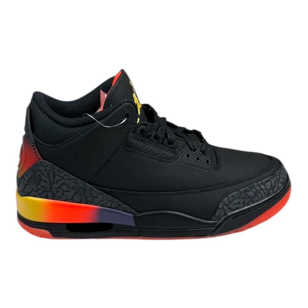 Bota Jordan 3 Balvin Black Solar