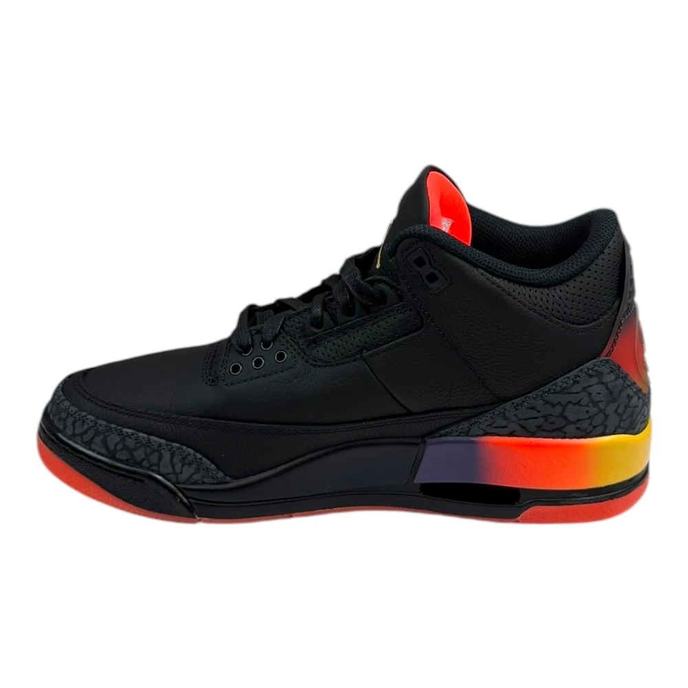 Bota Jordan 3 Balvin Black Solar