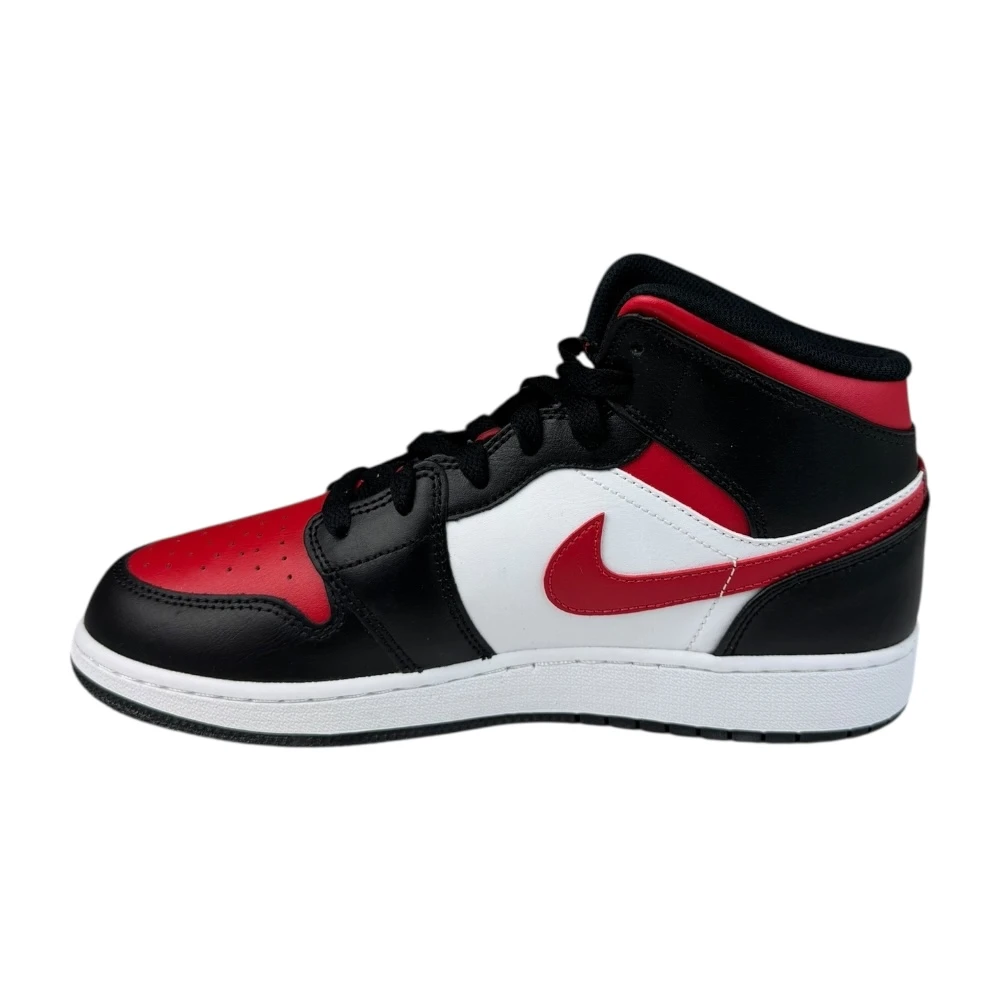 Boty Air Jordan 1 Mid Black Fire Red
