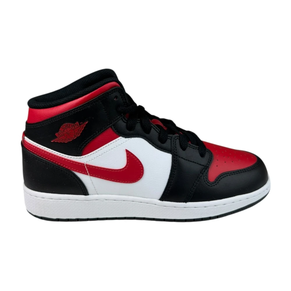 Boty Air Jordan 1 Mid Black Fire Red