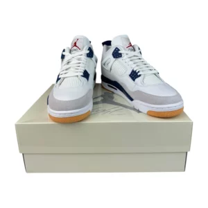 Boty Jordan 4 retro SB navy