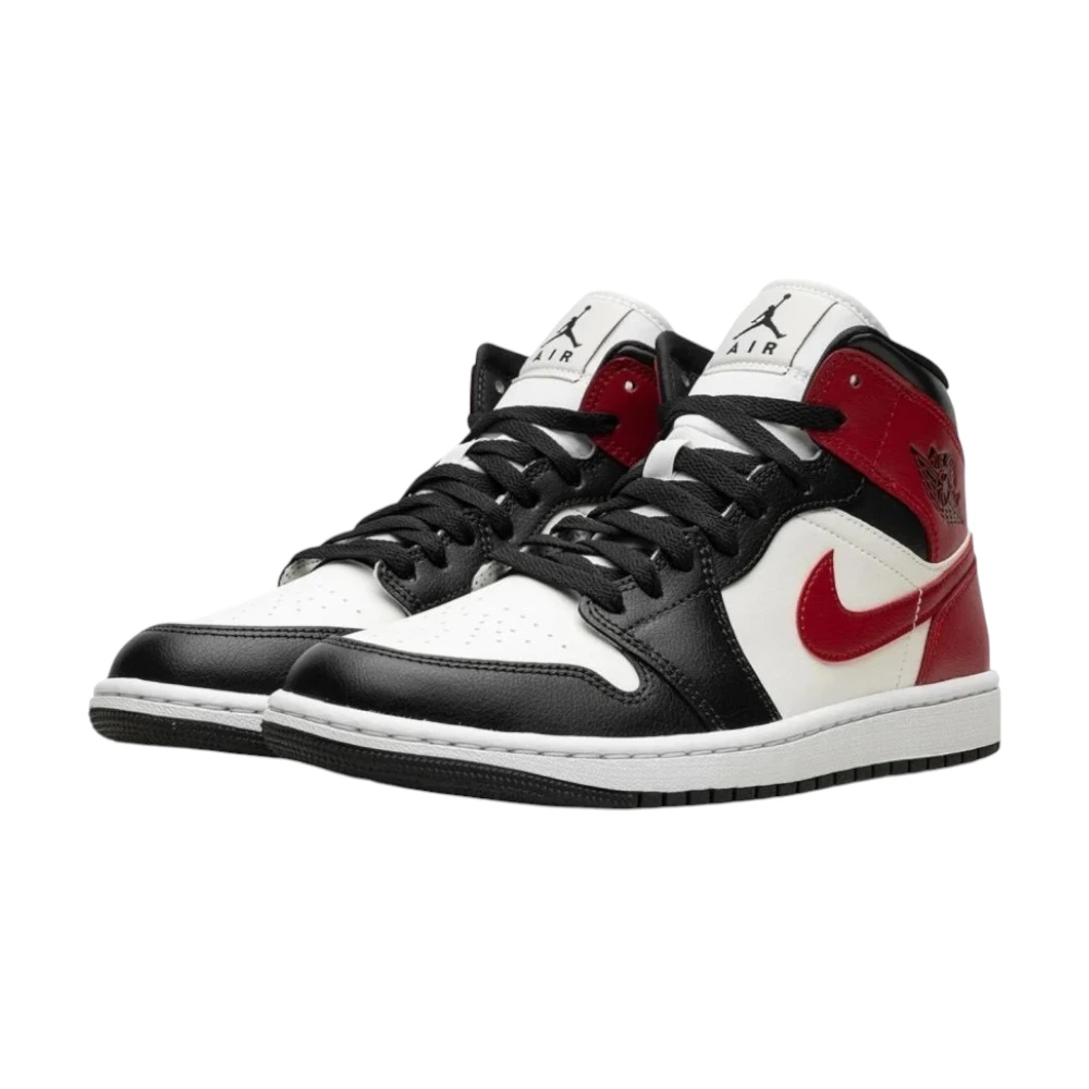 Bota Jordan 1 Mid Gym Red Off Noir (Women's)