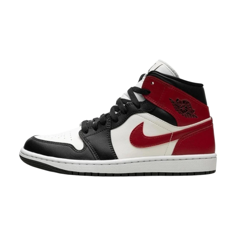 Bota Jordan 1 Mid Gym Red Off Noir (Women's)