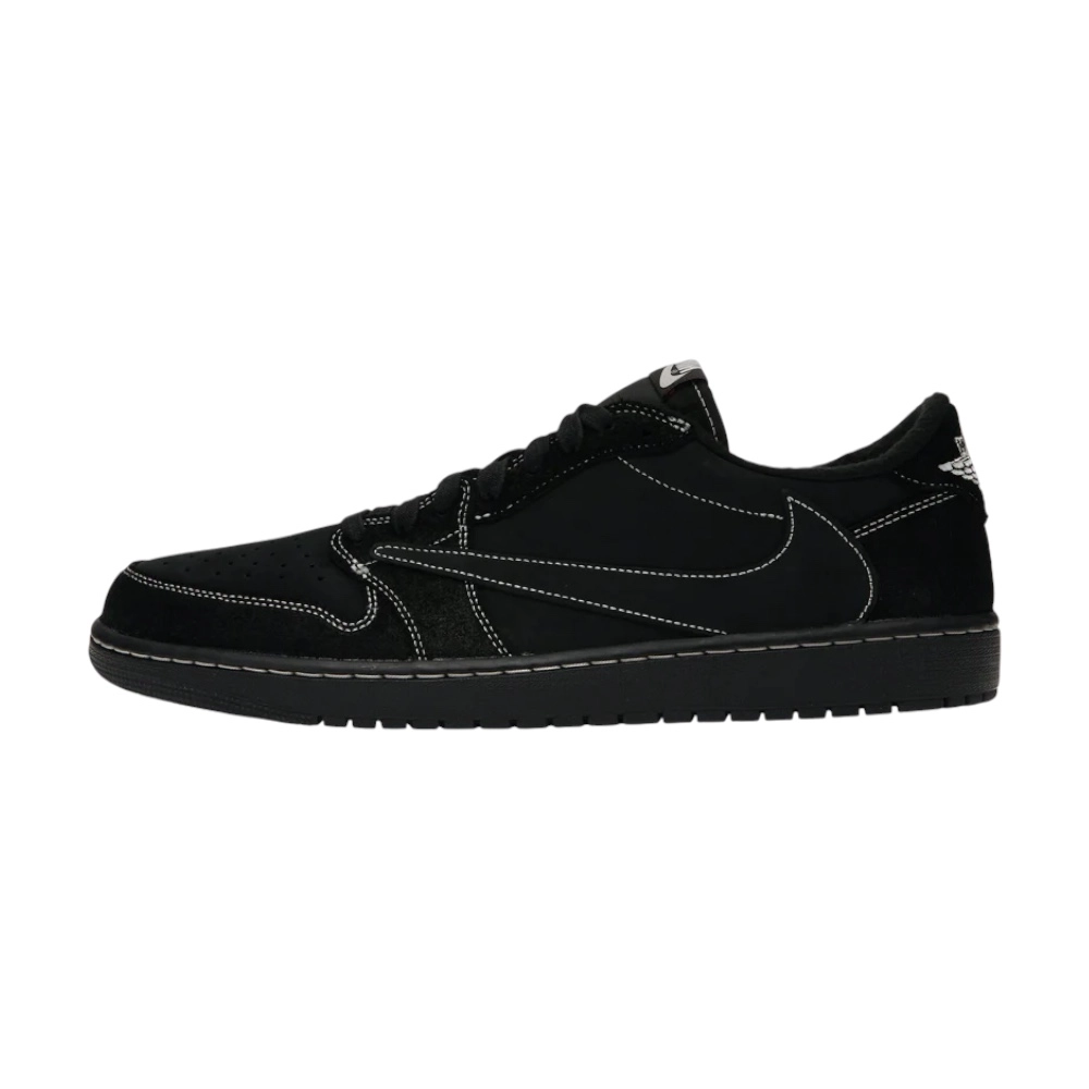 Bota Jordan 1 Retro Low OG SP Travis Scott Black Phantom