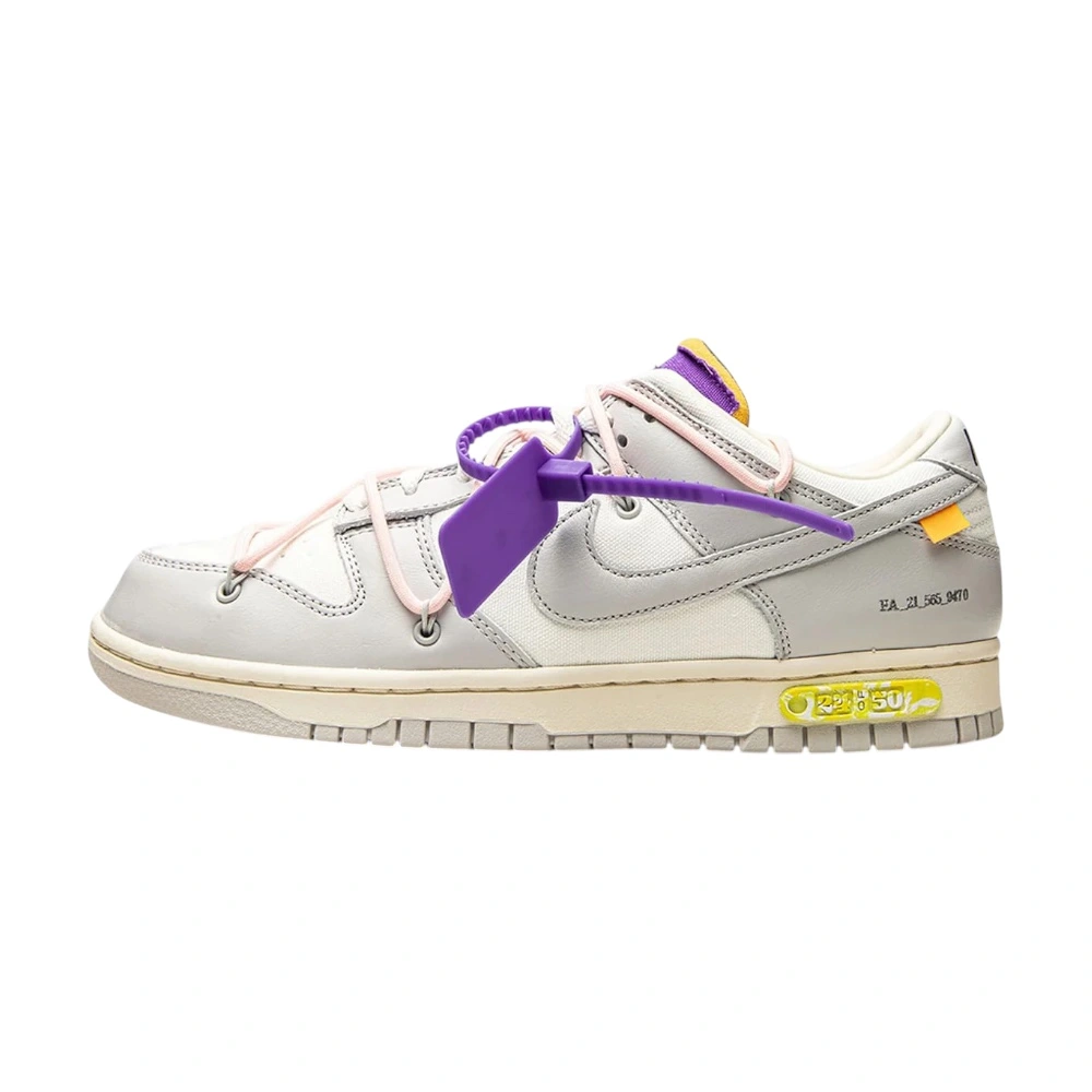 Bota Nike Dunk Low Off-White Lot 24