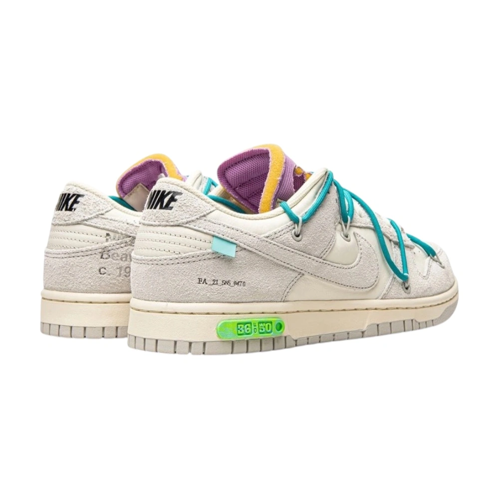 Bota Nike Dunk Low Off-White Lot 36
