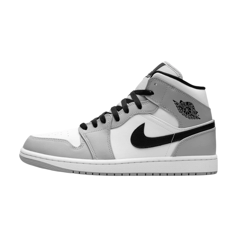 Bota Jordan 1 Mid Light Smoke Grey