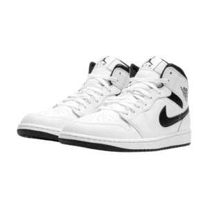 Bota Jordan 1 Mid Reverse Panda