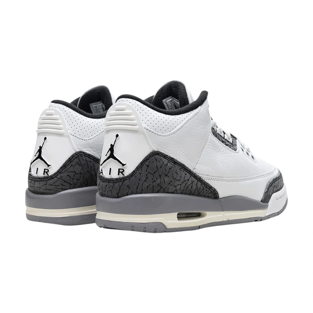 Bota Jordan 3 Retro Cement Grey (GS)