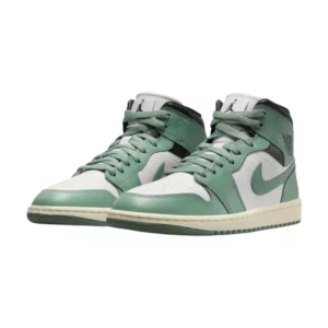 Bota Jordan 1 Mid Jade Smoke (Women's)