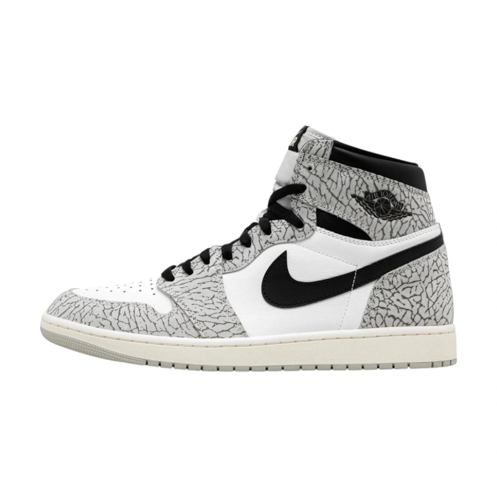 Bota Jordan 1 Retro High OG White Cement