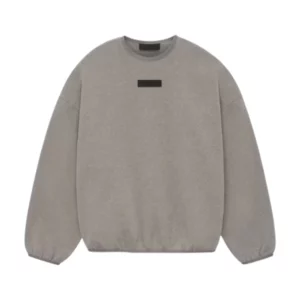 Mikina Fear of God Essentials Core Collection Crewneck Heather Grey