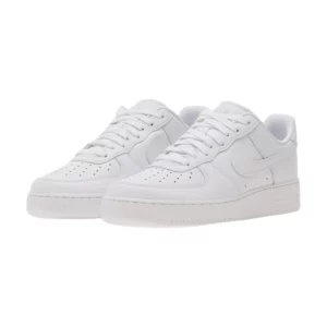 Bota Nike Air Force 1 Low LE Triple White (GS)