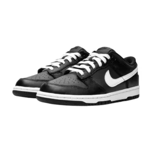 Boty Nike Dunk Low Black White (2022) (GS)