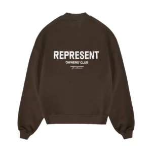 Mikina Represent Owners Club Sweater Brown