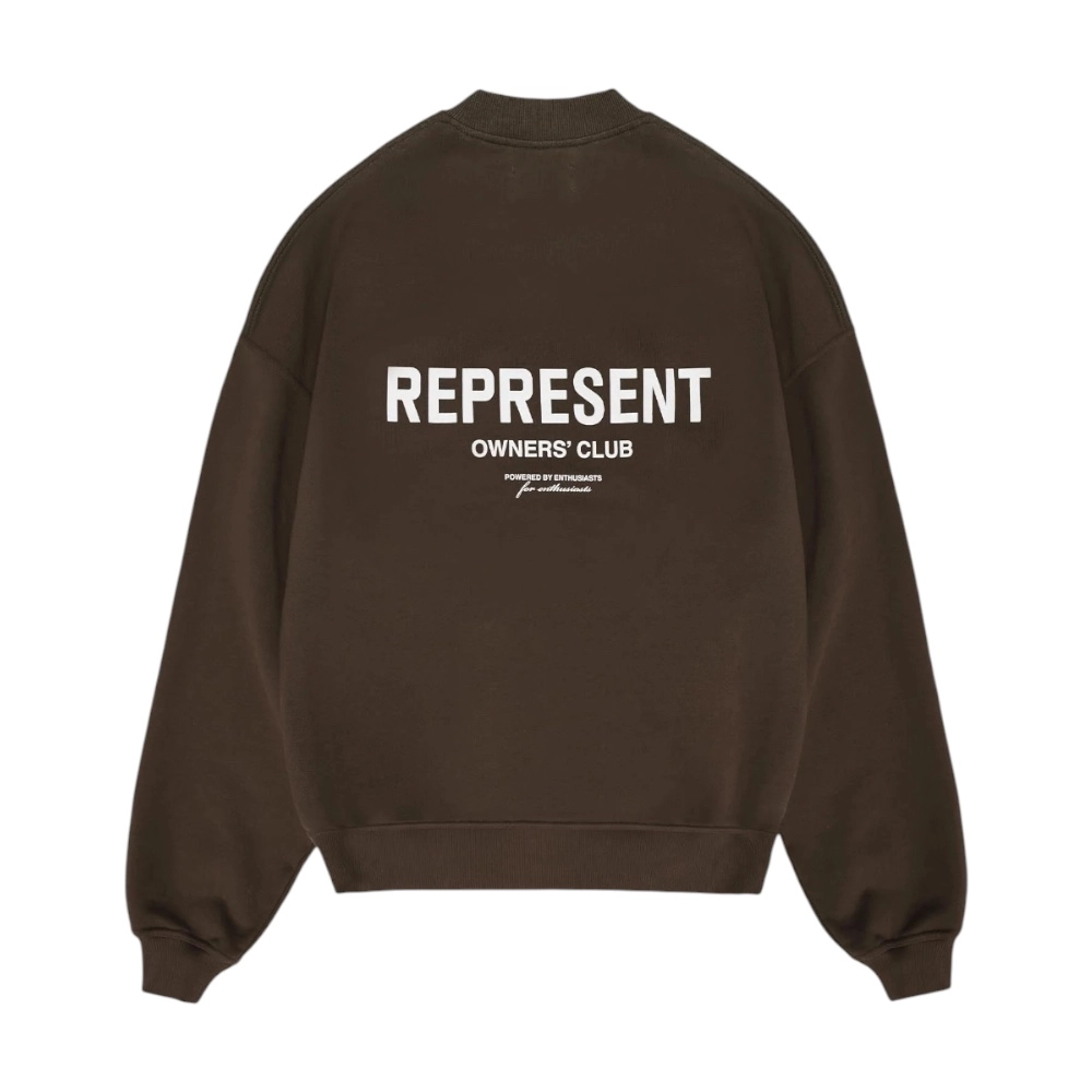 Mikina Represent Owners Club Sweater Brown