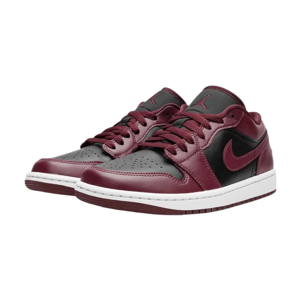 Bota Jordan 1 Low Black Dark Beetroot (Women's)