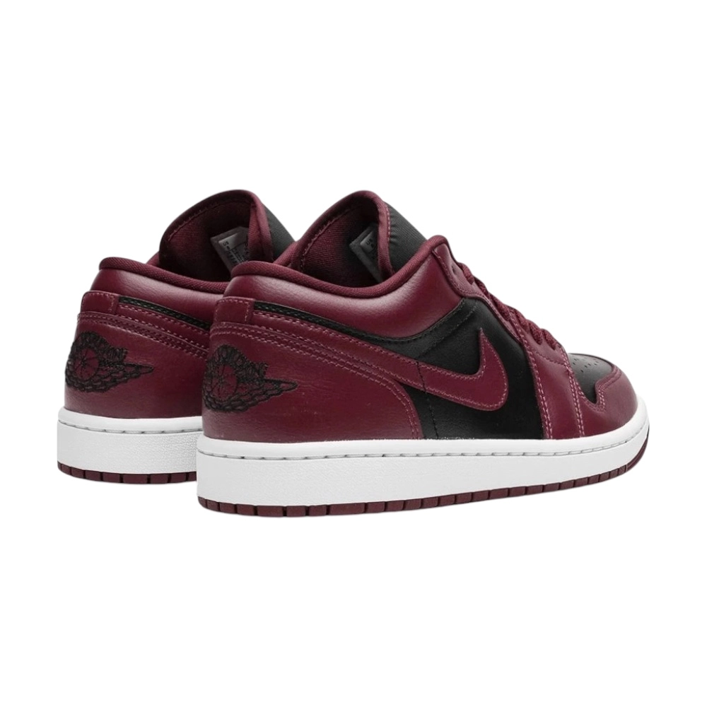 Bota Jordan 1 Low Black Dark Beetroot (Women's)