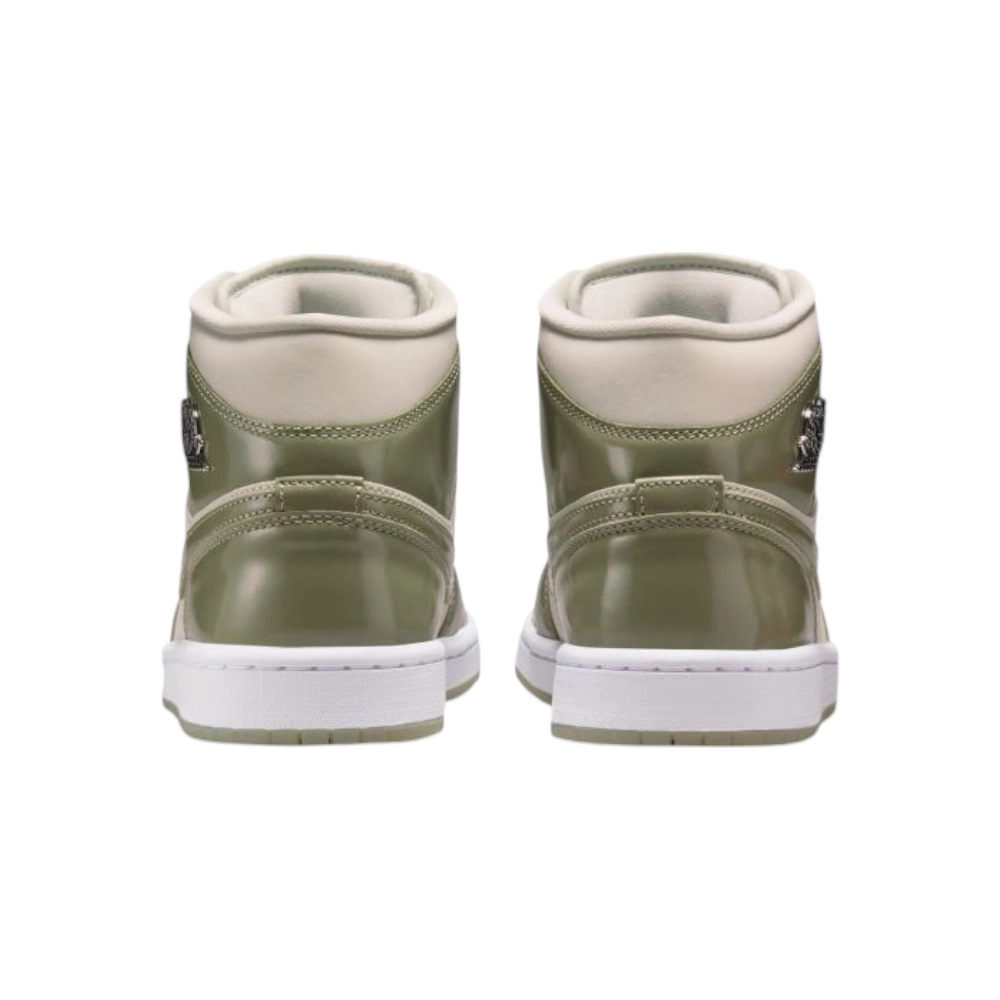 Bota Jordan 1 Mid SE Sea Glass Oil Green (Women's)