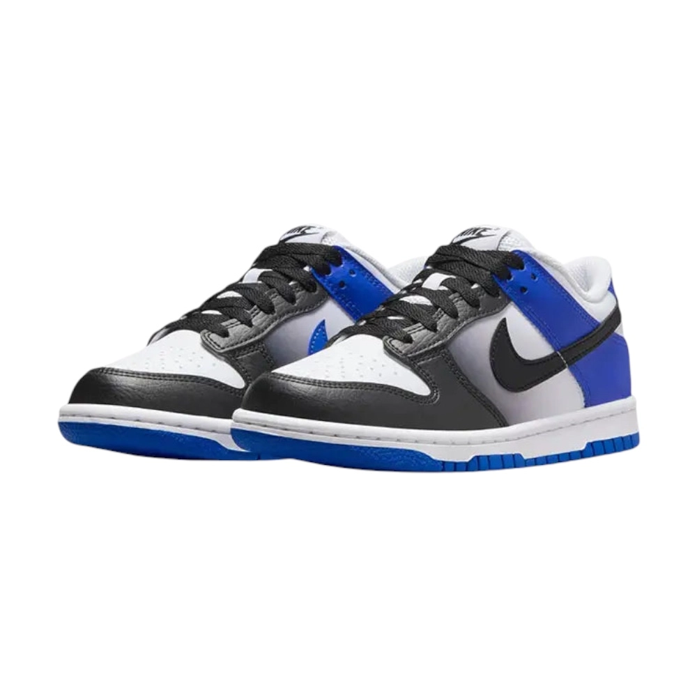 Bota Nike Dunk Low Game Royal White Black (GS)