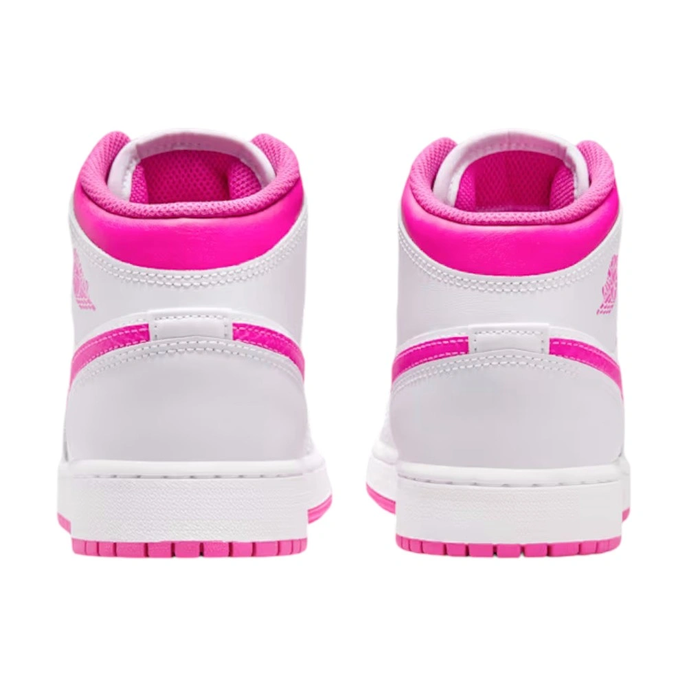 bota Jordan 1 MidFire Pink (GS)