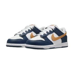 Bota Nike Dunk Low Midnight Navy Wheat (GS)