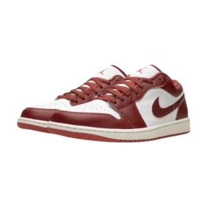 Bota Jordan 1 Low Dune Red