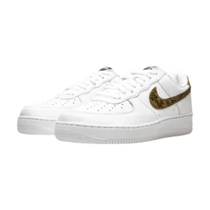 Bota Nike Air Force 1 Low Retro Ivory Snake