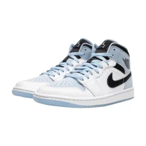 Bota Jordan 1 Mid SE Ice Blue (2023)