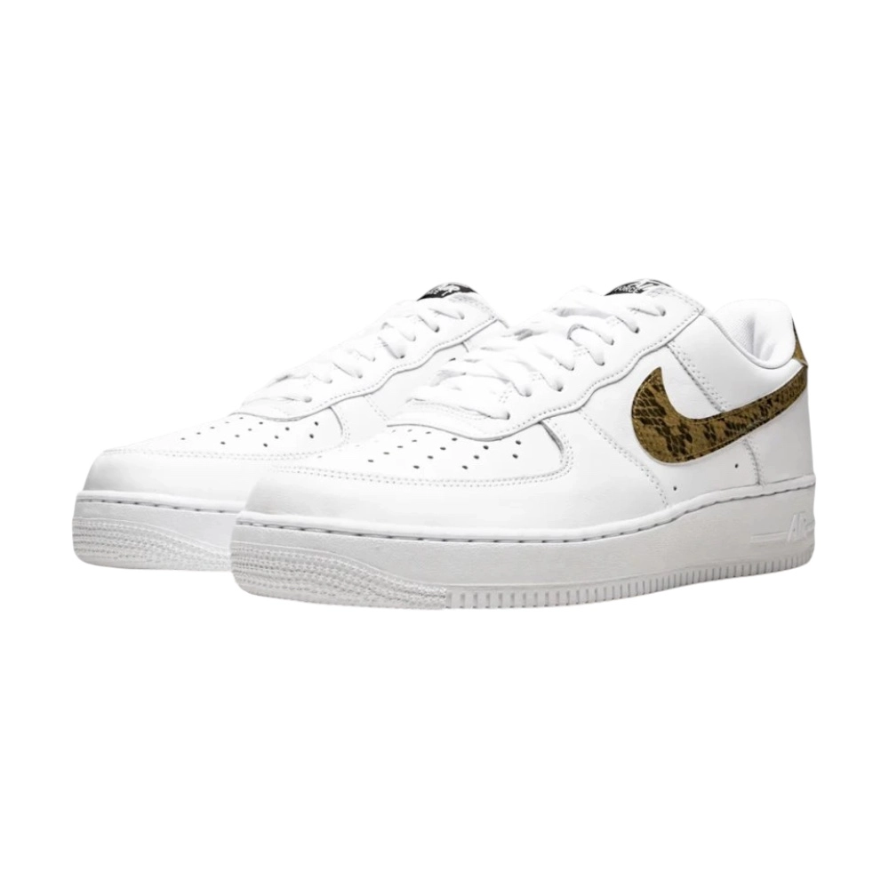 Bota Nike Air Force 1 Low Retro Ivory Snake