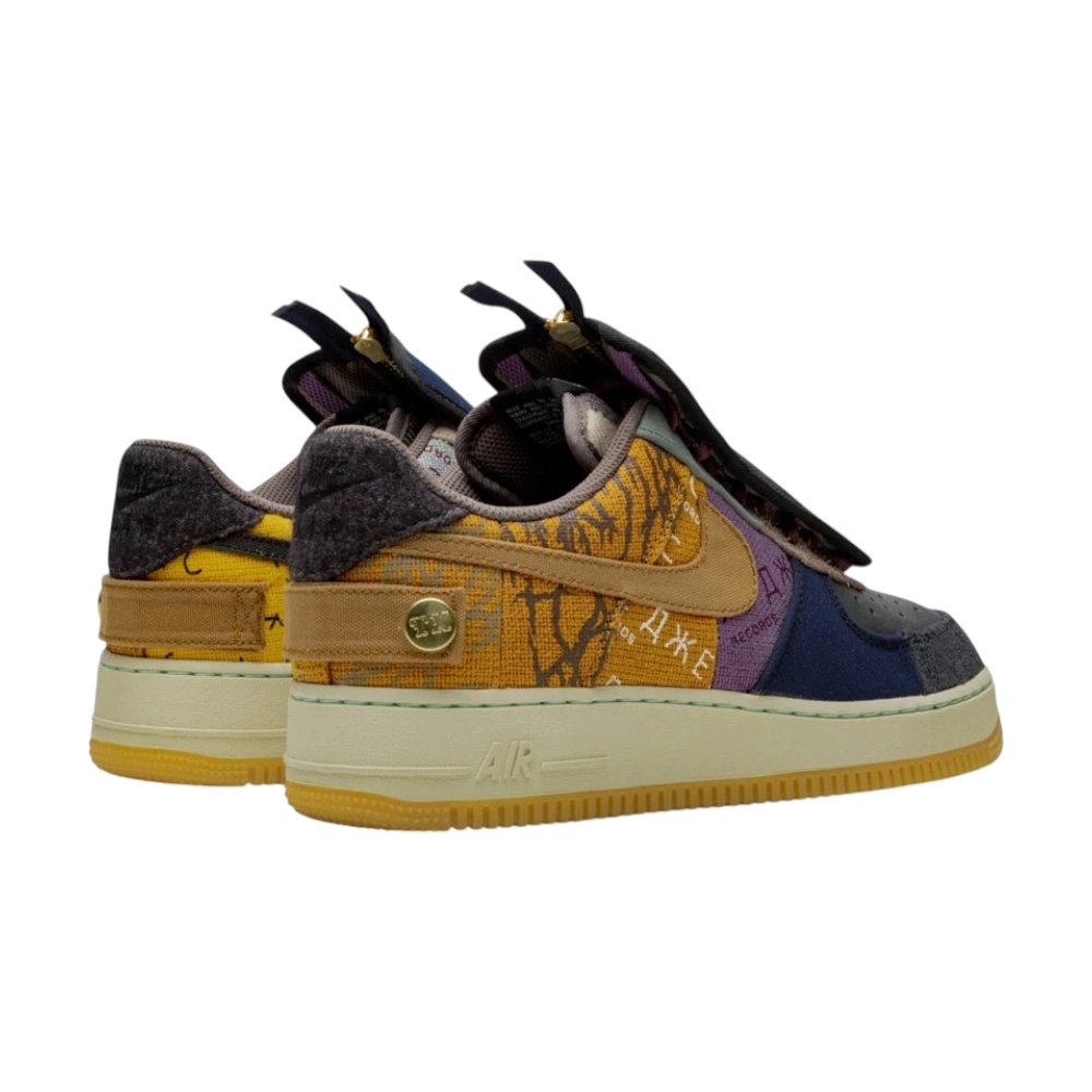 Bota Nike Air Force 1 Low Travis Scott Cactus Jack