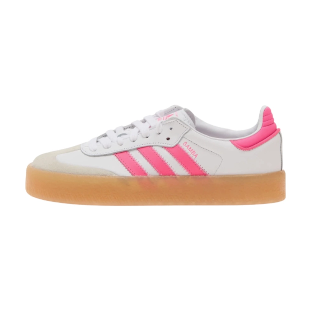 Bota adidas Sambae White Off White Lucid Pink (Women’s)