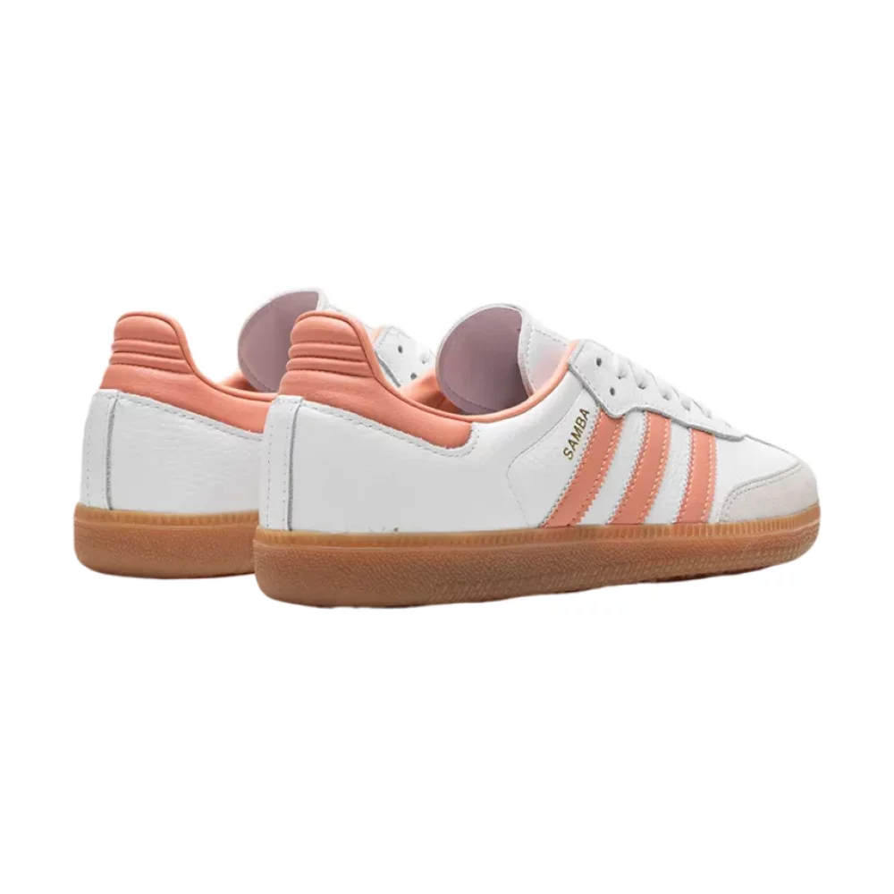 Bota adidas Samba OG White Coral Pink (GS)