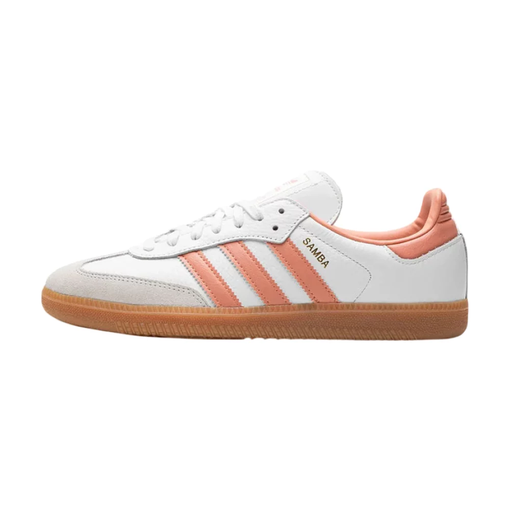 Bota adidas Samba OG White Coral Pink (GS)