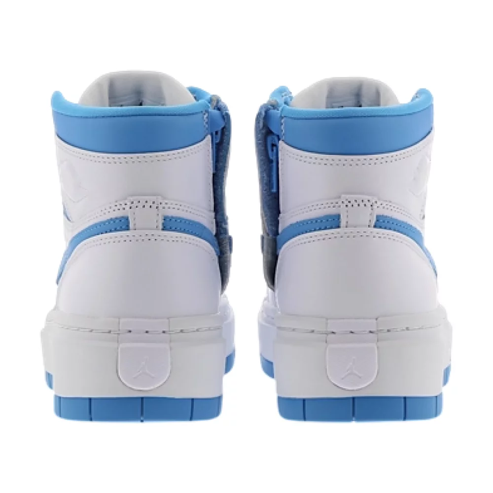 Bota Jordan 1 Elevate High White Dark Powder Blue (Women's)