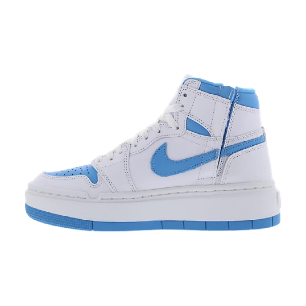 Bota Jordan 1 Elevate High White Dark Powder Blue (Women's)