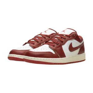 Bota Jordan 1 Low SE Dune Red (GS)