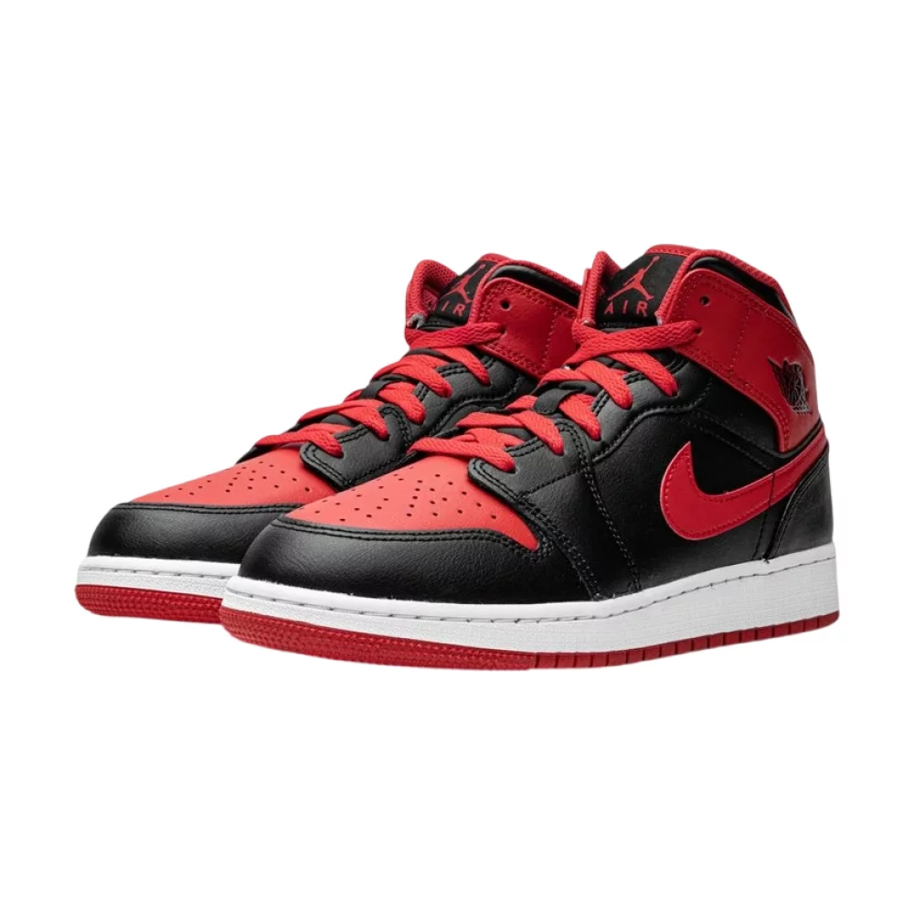 Bota Jordan 1 Mid Alternate Bred (2022) (GS)
