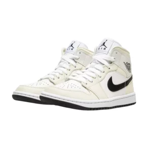 Bota Jordan 1 Mid Coconut Milk (Women's)