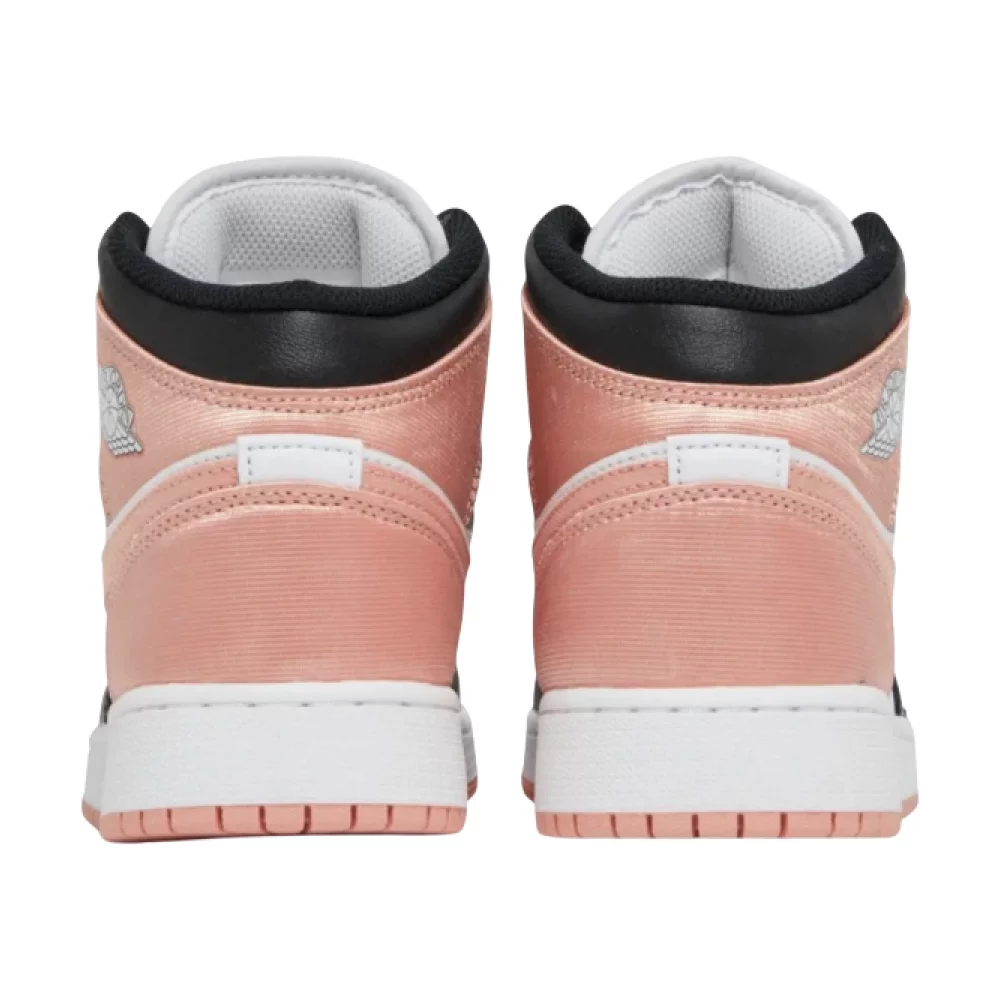 Bota Jordan 1 Mid Light Madder Root (GS)