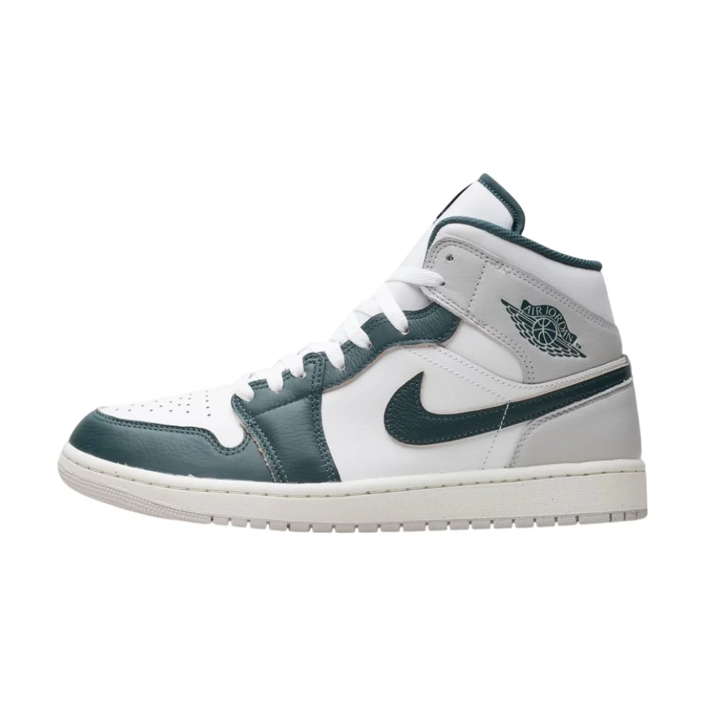 Bota Jordan 1 Mid SE Oxidized Green