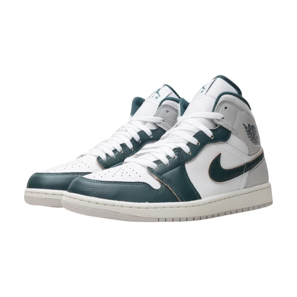 Bota Jordan 1 Mid SE Oxidized Green