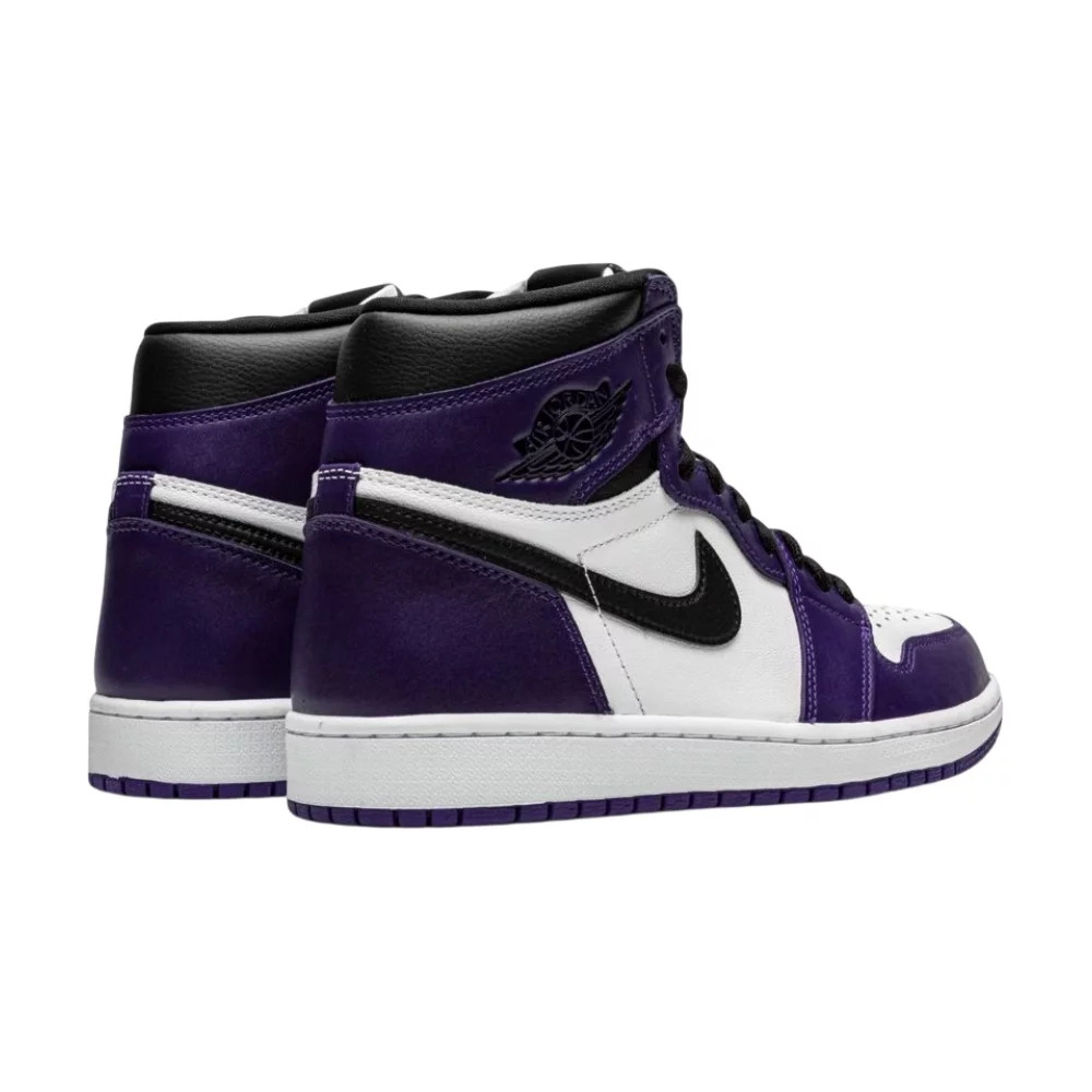 Bota Jordan 1 Retro High Court Purple White