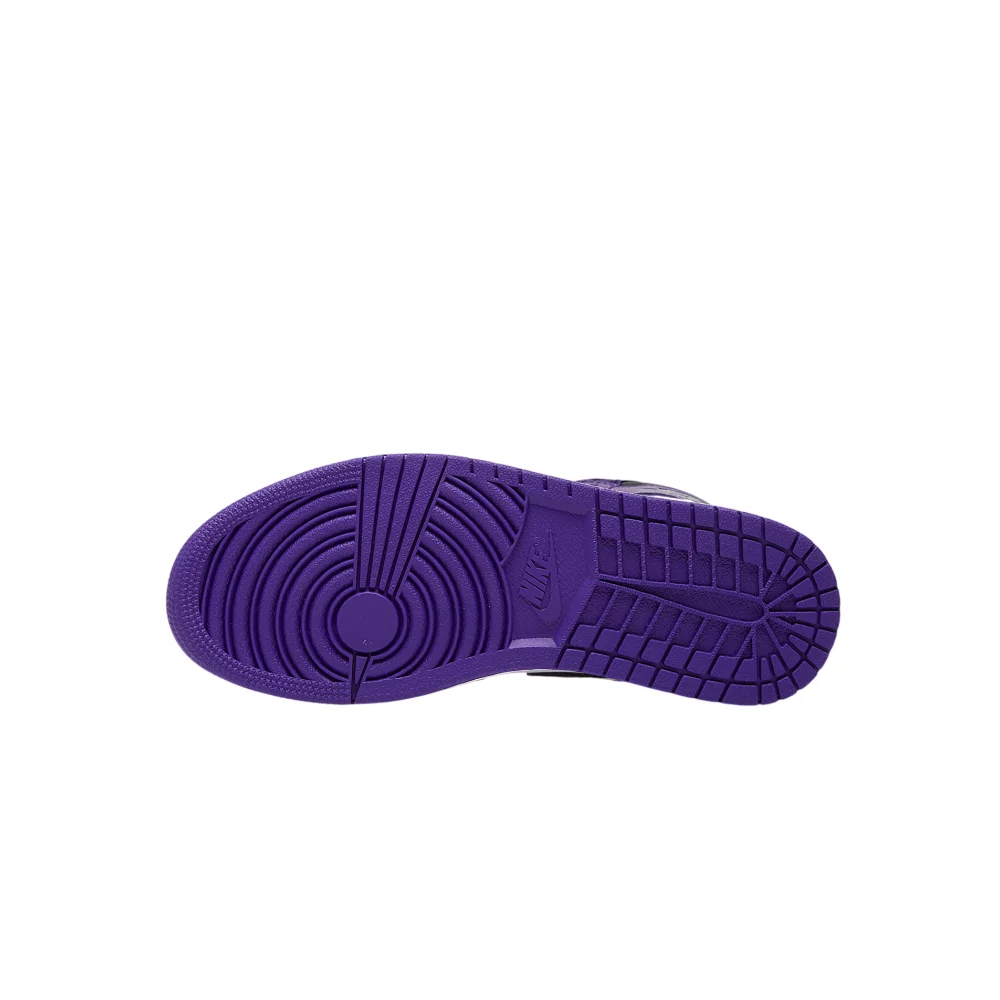 Bota Jordan 1 Retro High Court Purple White