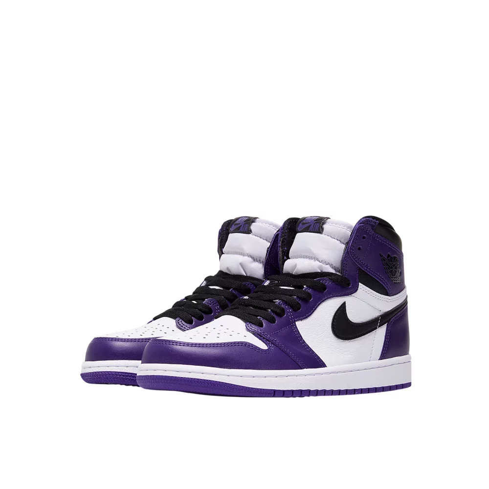 Bota Jordan 1 Retro High Court Purple White