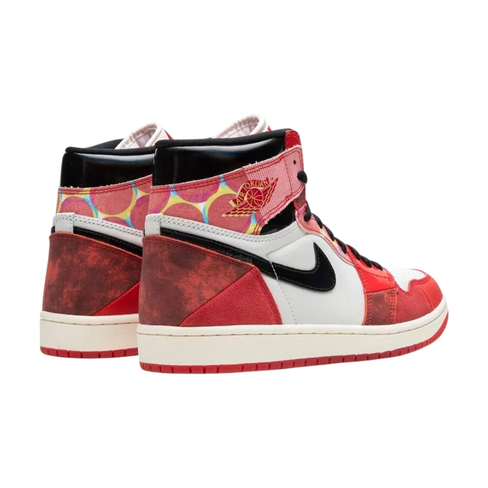 Bota Jordan 1 Retro High OG Spider-Man Across the Spider-Verse