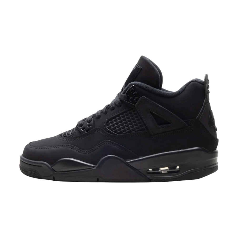 Bota Jordan 4 Retro Black Cat (2025) (GS)