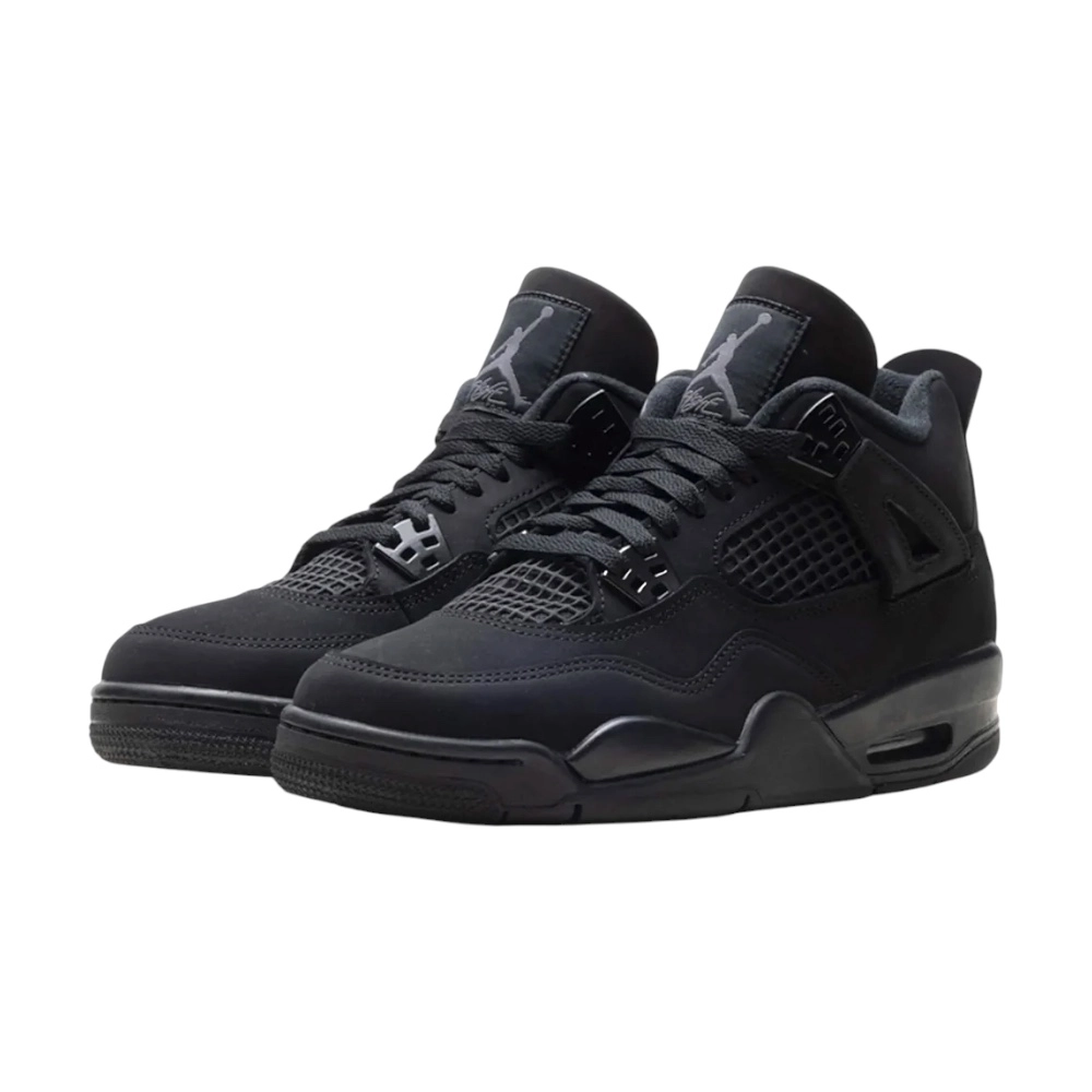 Bota Jordan 4 Retro Black Cat (2025) (GS)