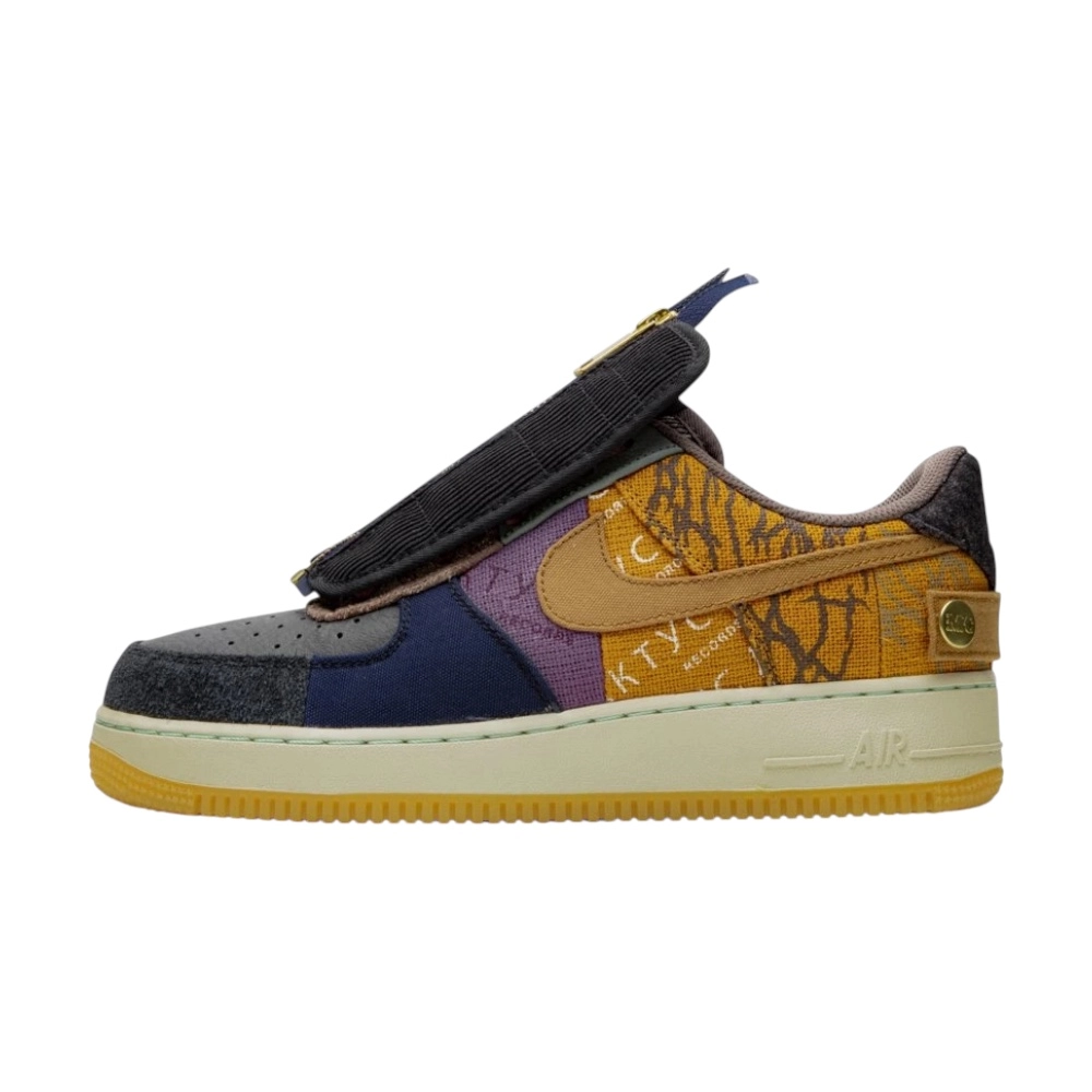Bota Nike Air Force 1 Low Travis Scott Cactus Jack