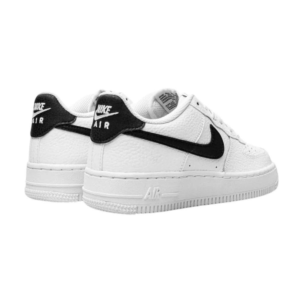 Bota Nike Air Force 1 Low White Black (GS)